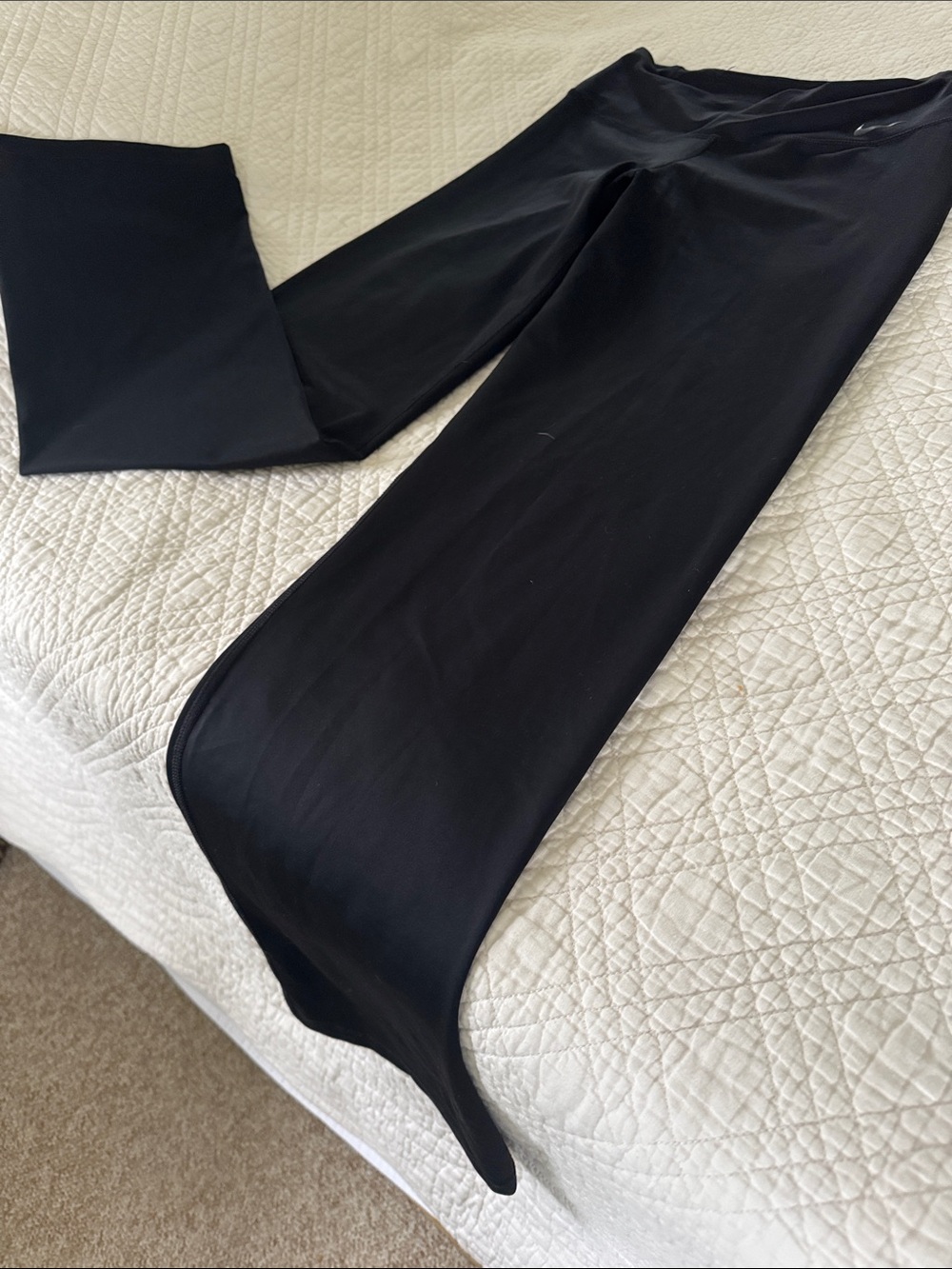 Nike Black Dri-FIT Performance Pants with Black Logo - Picture 3 of 4